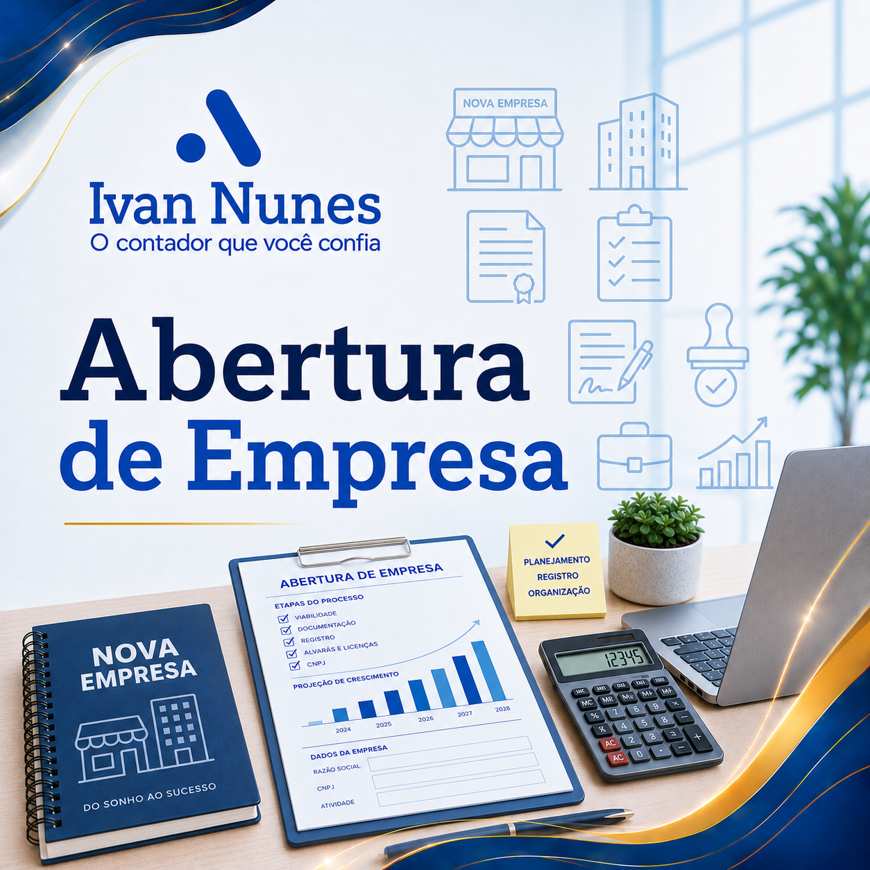 Arte do serviço Abertura de Empresas