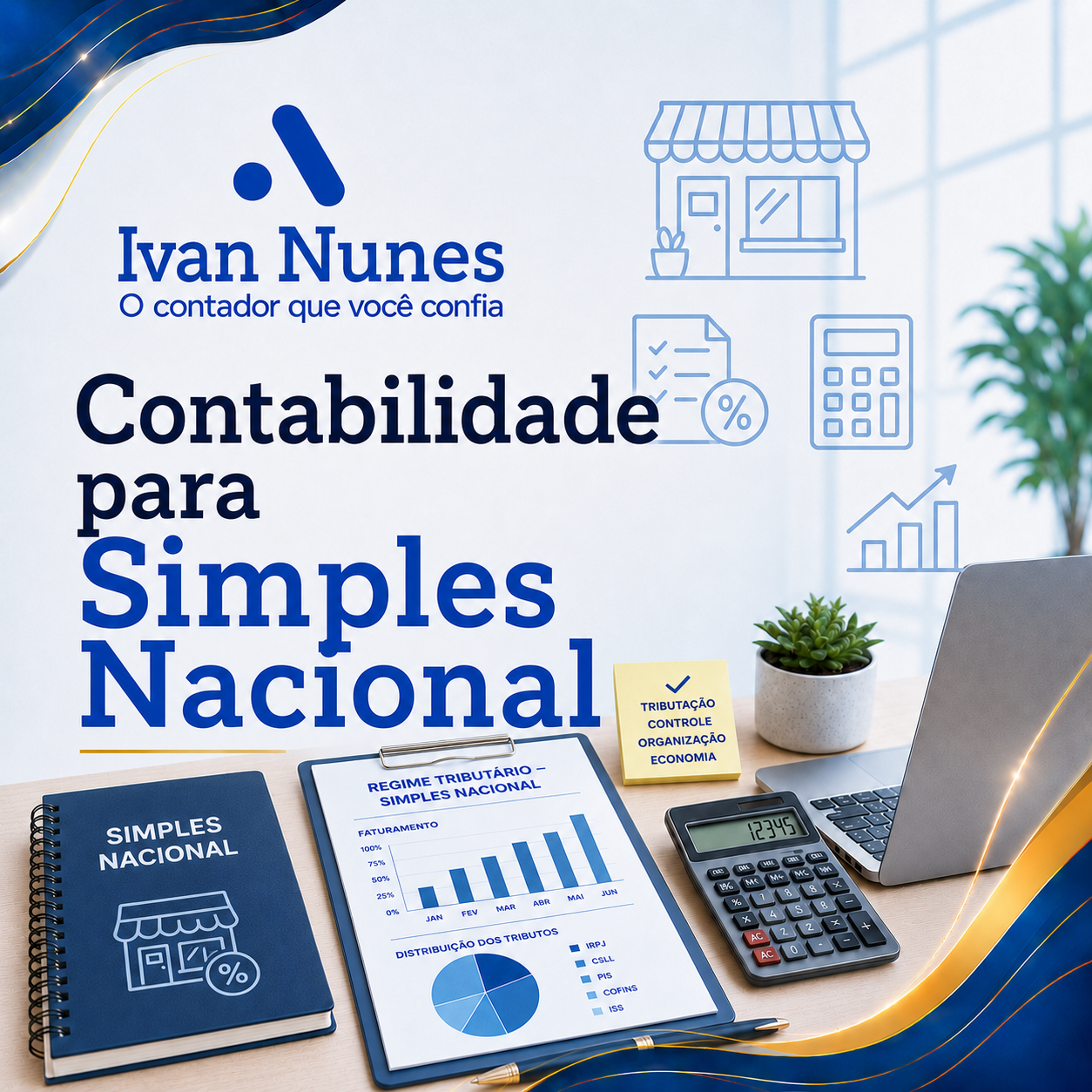 Arte do serviço Contabilidade para Simples Nacional