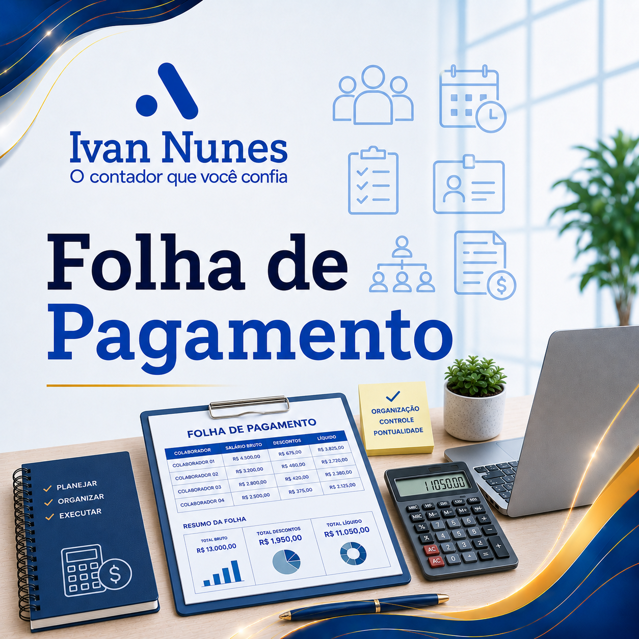 Arte do serviço Folha de Pagamento