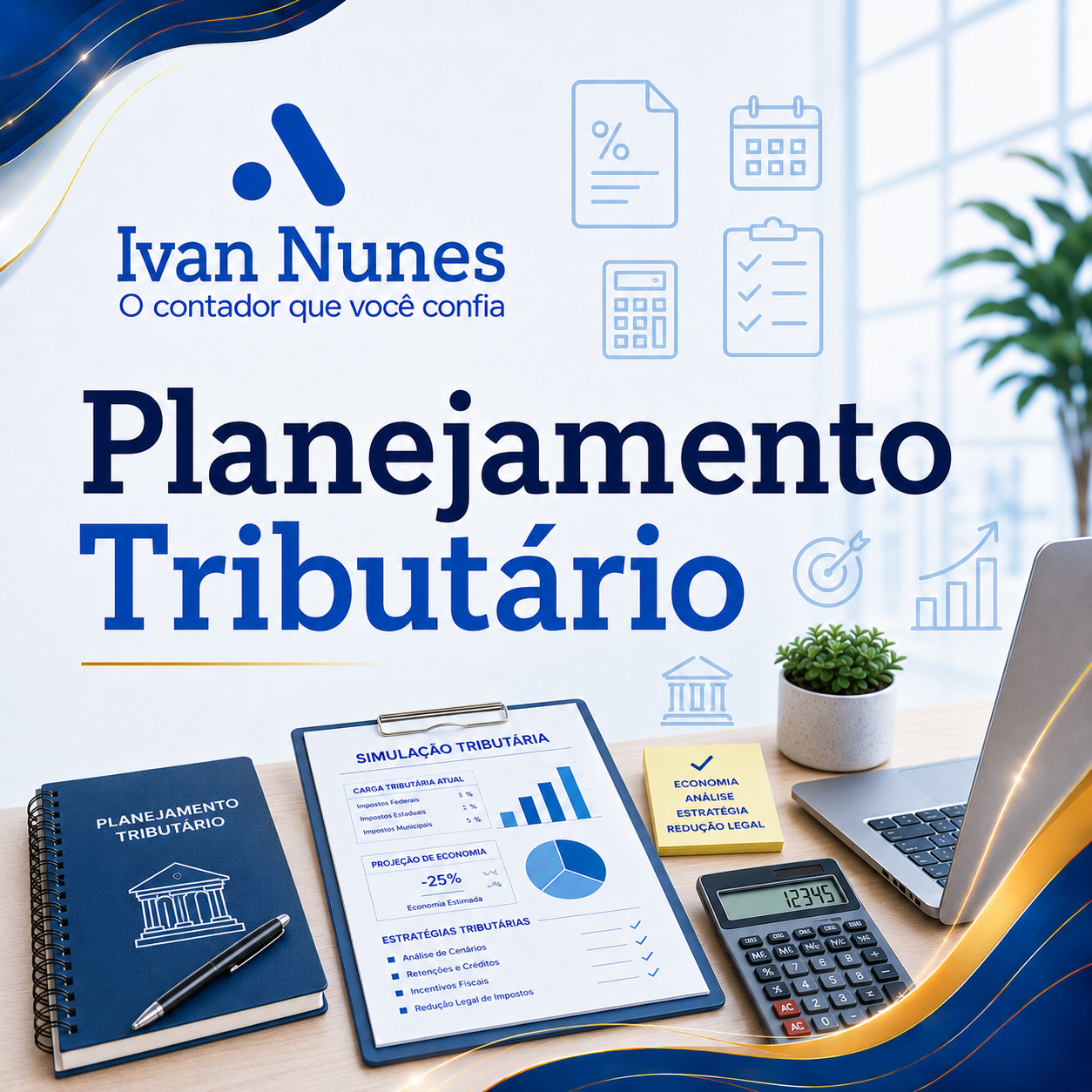 Arte do serviço Planejamento Tributário